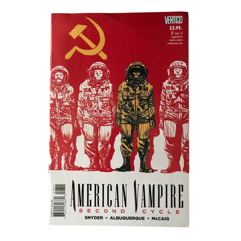 American Vampire Second Cycle 8 Vertigo Comics Scott Snyder Rafael Albuquerque